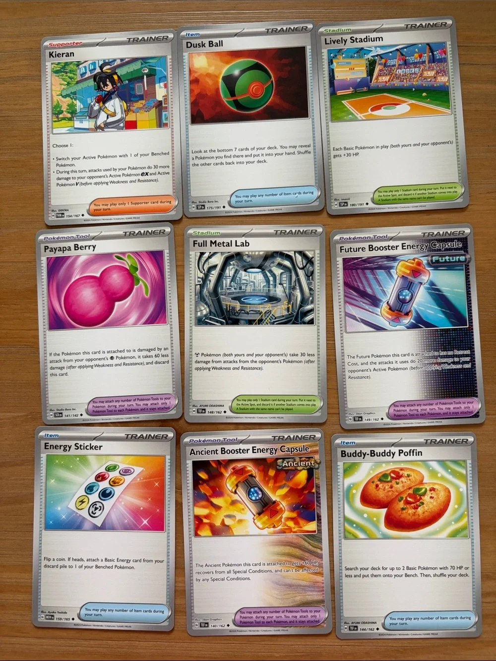 Pokémon TCG 50 unique Card Trainer Lot | Mixed Sets | Deck Building Staples